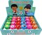 TINYMILLS 24 Pcs Soccer Stampers for Kids Party Favor Goodie Bag Stuffers Pinata Fillers Soccer Futbol Gifts Carnival Prizes Team Party Favor Rewards